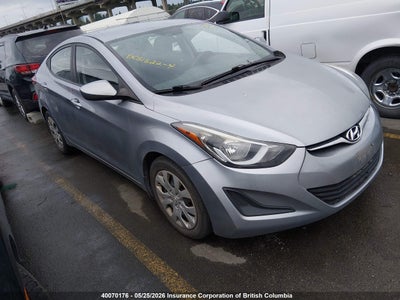 HYUNDAI ELANTRA 2015. Lot# 40070176. VIN 5NPDH4AE7FH608038. Photo 1