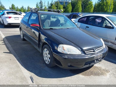 HONDA CIVIC 2000. Lot# 40073356. VIN 2HGEJ6431YH003525. Photo 1