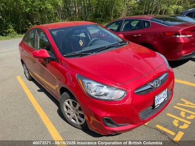 HYUNDAI ACCENT 2013. Lot# 40073571. VIN KMHCT4AE1DU474118. Photo 1