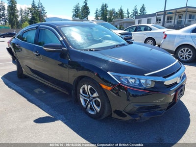 HONDA CIVIC 2018. Lot# 40070736. VIN 2HGFC2F54JH028382. Photo 1