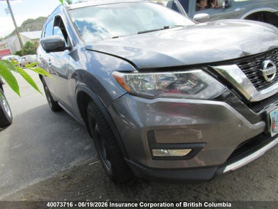 NISSAN ROGUE 2017. Lot# 40073716. VIN 5N1AT2MV4HC772794. Photo 1