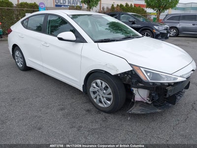HYUNDAI ELANTRA 2020. Lot# 40073758. VIN KMHD74LF0LU109071. Photo 1