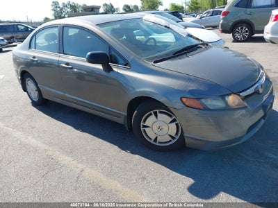 HONDA CIVIC 2008. Lot# 40073764. VIN 2HGFA165X8H107775. Photo 1