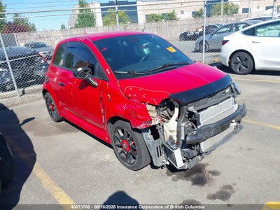 FIAT 500 2015. Lot# 40073786. VIN 3C3CFFFHXFT534506. Photo 1