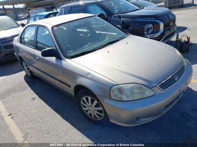 HONDA CIVIC 2000. Lot# 40073891. VIN 2HGEJ6614YH916971. Photo 1