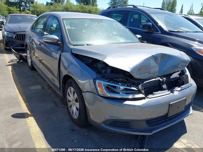VOLKSWAGEN JETTA 2014. Lot# 40071290. VIN 3VW2K7AJ3EM245041. Photo 1