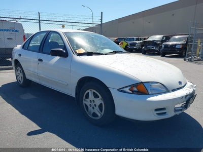 CHEVROLET CAVALIER 2001. Lot# 40074010. VIN 3G1JF52T61S165612. Photo 1