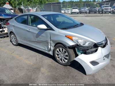 HYUNDAI ELANTRA 2013. Lot# 40074051. VIN 5NPDH4AE1DH327253. Photo 1