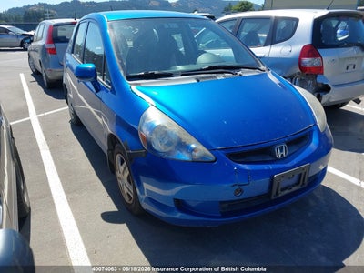 HONDA FIT 2007. Lot# 40074063. VIN JHMGD37217S816305. Photo 1