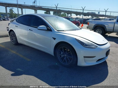 TESLA MODEL 3 2021. Lot# 40074112. VIN 5YJ3E1EA7MF868428. Photo 1
