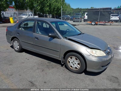 HONDA CIVIC 2004. Lot# 40074210. VIN 2HGES16324H938091. Photo 1