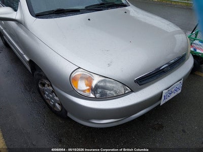 KIA RIO 2002. Lot# 40068954. VIN KNADC123X26088526. Photo 1