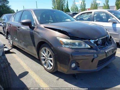JTHKD5BH0B2034491 LEXUS CT Photo 1
