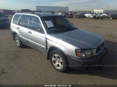 2004 subaru forester 2 5x for auction iaa iaa