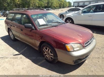 2002 subaru legacy wagon outback w all weather pkg for auction iaa iaa