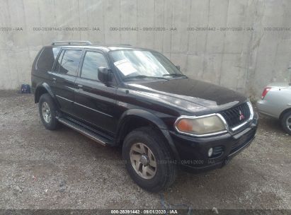 2001 mitsubishi montero sport ltd for auction iaa iaa