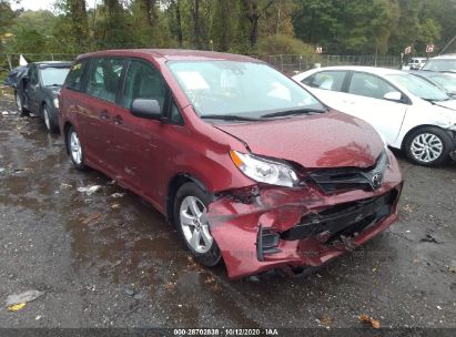 Used 2018 Toyota Sienna For Sale Salvage Auction Online Iaa