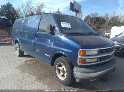 2000 CHEVROLET EXPRESS CARGO VAN for Auction - IAA