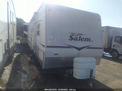 FOREST RIVER SALEM TRAVEL TRAILER 2008. Lot# 33572478. VIN 4X4TSMF268A298125. Photo 1
