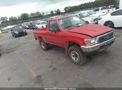 1991 TOYOTA PICKUP 1/2 TON SHT WHEELBASE DLX for Auction - IAA