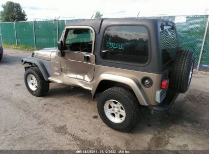 2004 JEEP WRANGLER SAHARA for Auction - IAA