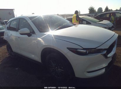 2021 Mazda Cx-5 white vin: JM3KFBCM8M0458531