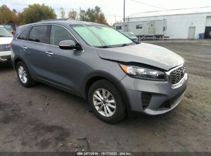 2020 Kia Sorento gray vin: 5XYPG4A33LG711555