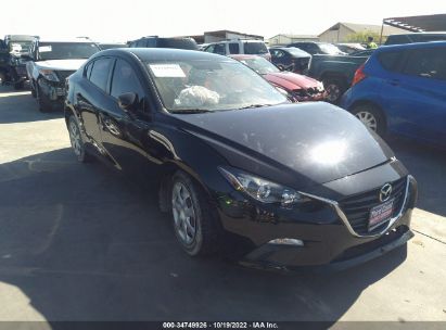 2015 Mazda 3 black vin: 3MZBM1U70FM223748