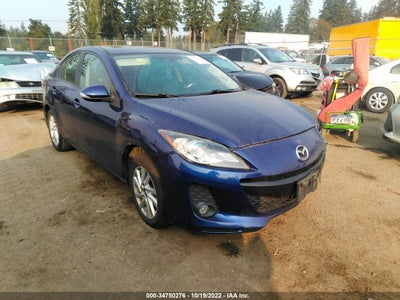 MAZDA 3 4D I G.TOU 2013. Lot# 34750276. VIN JM1BL1WP3D1728390. Photo 1