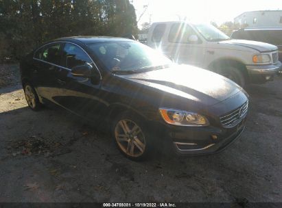 2014 Volvo S60 black vin: YV1612FS9E2293544