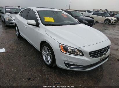 2015 Volvo S60 white vin: YV140MFC2F1318001