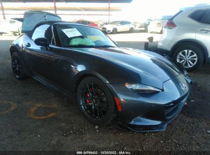 2016 Mazda Mx-5 miata gray vin: JM1NDAC71G0105357