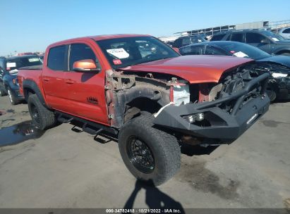 2016 Toyota Tacoma orange vin: 3TMCZ5AN2GM029856