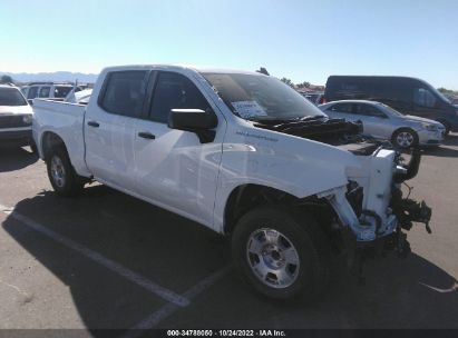 2021 Chevrolet Silverado white vin: 1GCPWBEK0MZ376637