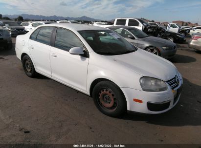 2010 Volkswagen Jetta white vin: 3VWJX7AJ9AM007976