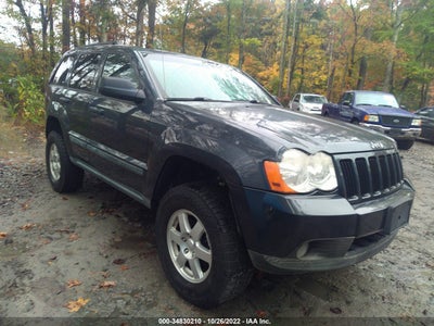 2008 Jeep Grand cherokee gray vin: 1J8GR48K08C160111