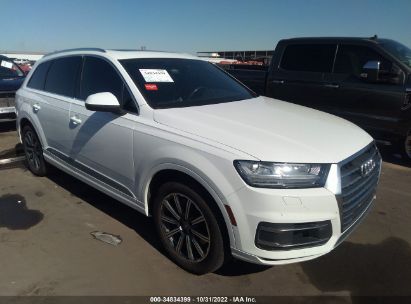 2017 Audi Q7 white vin: WA1LAAF72HD008801