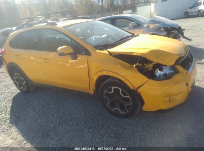 2015 Subaru Xv crosstrek yellow vin: JF2GPADC0F8239869