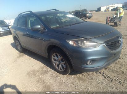 2014 Mazda Cx-9 blue vin: JM3TB2CA5E0446392