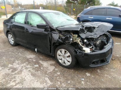 2014 Volkswagen Jetta black vin: 3VWLL7AJXEM310100