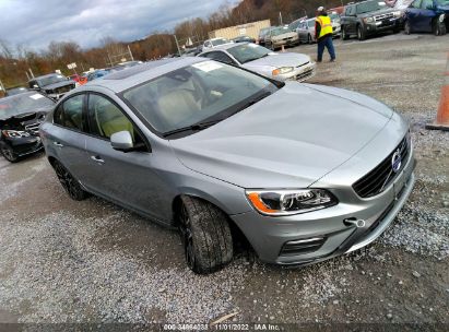 2018 Volvo S60 silver vin: YV140MTL8J2460537