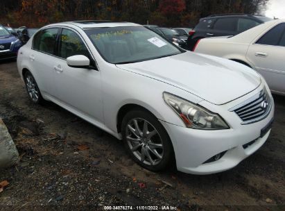 2022 infiniti g37 white