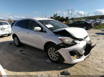 2010 Mazda Cx-7 white vin: JM3ER2WMXA0332392