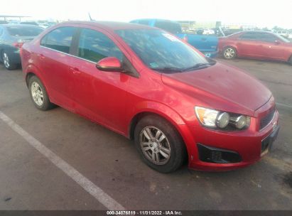 2013 Chevrolet Sonic red vin: 1G1JC5SH5D4246741