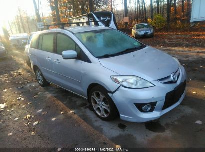 2009 Mazda 5 silver vin: JM1CR29L590332198