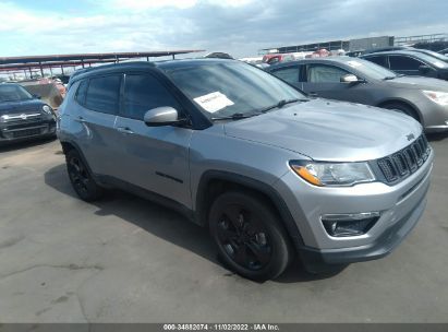 2018 Jeep Compass gray vin: 3C4NJCBB6JT462568