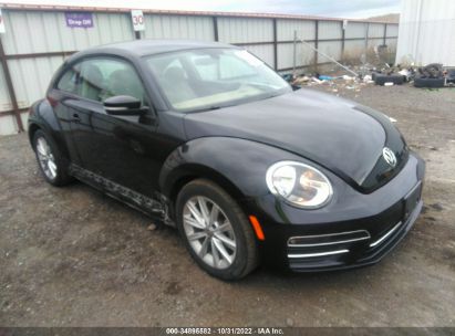 2017 Volkswagen Beetle black vin: 3VWJ17AT0HM607198