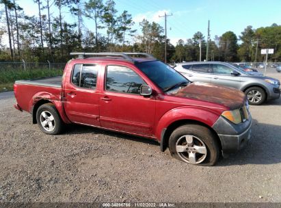 2008 Nissan Frontier red vin: 1N6AD07W88C434211