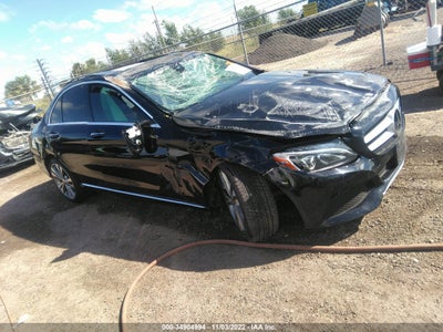2015 MERCEDES C300 VIN: 55SWF4JB2FU088428