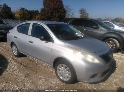 2012 Nissan Versa silver vin: 3N1CN7AP0CL920398